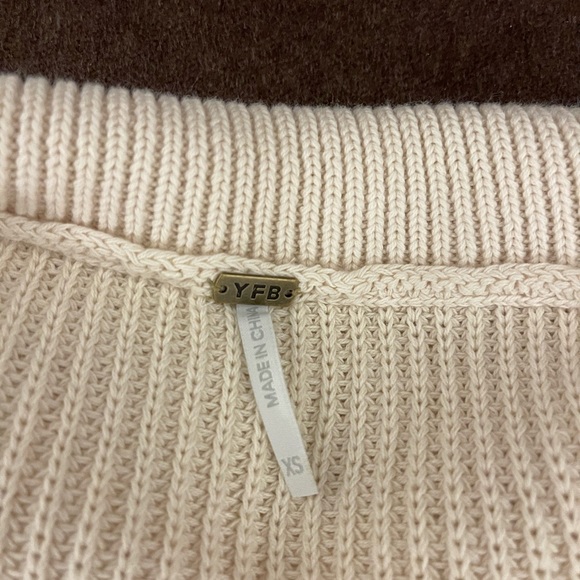 Yfb brand new cream sweater - Picture 6 of 6